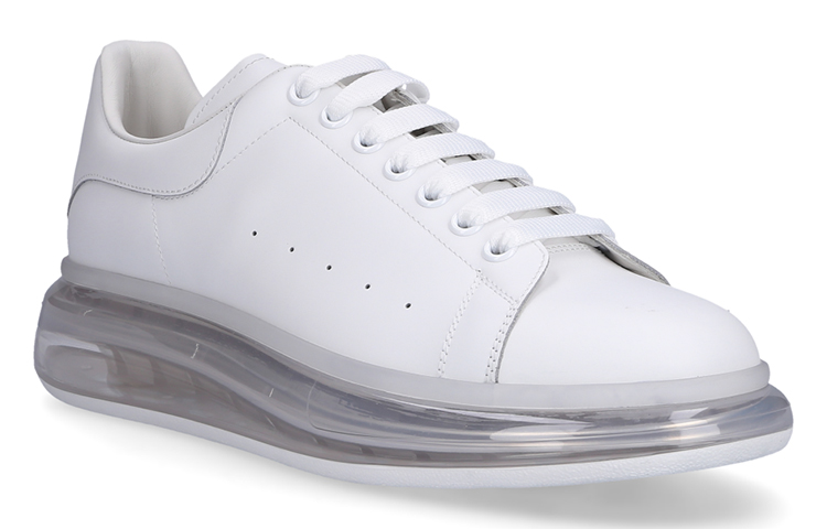 Lookbook Alexander McQueen Oversized Sneaker ''Transparante Zool - Wit'' 604232WHX989000