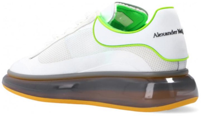 Alexander McQueen Sepatu Oversized 'Sole Transparan - Putih Hijau Neon' 667826-W4QE1-9441 Lookbook Alexander McQueen Sepatu Oversized 'Sole Transparan - Putih Hijau Neon' 667826-W4QE1-9441