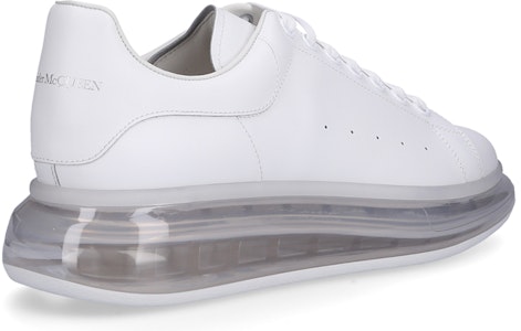 Alexander McQueen Oversized Sneaker 'Clear Sole - Putih' 604232 WHX98 9000 Lookbook Alexander McQueen Oversized Sneaker 'Clear Sole - Putih' 604232 WHX98 9000
