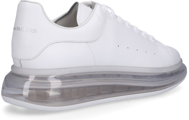 Alexander McQueen Oversized Sneaker 'Clear Sole - White' 604232WHX989000 Lookbook Alexander McQueen Oversized Sneaker 'Clear Sole - White' 604232WHX989000