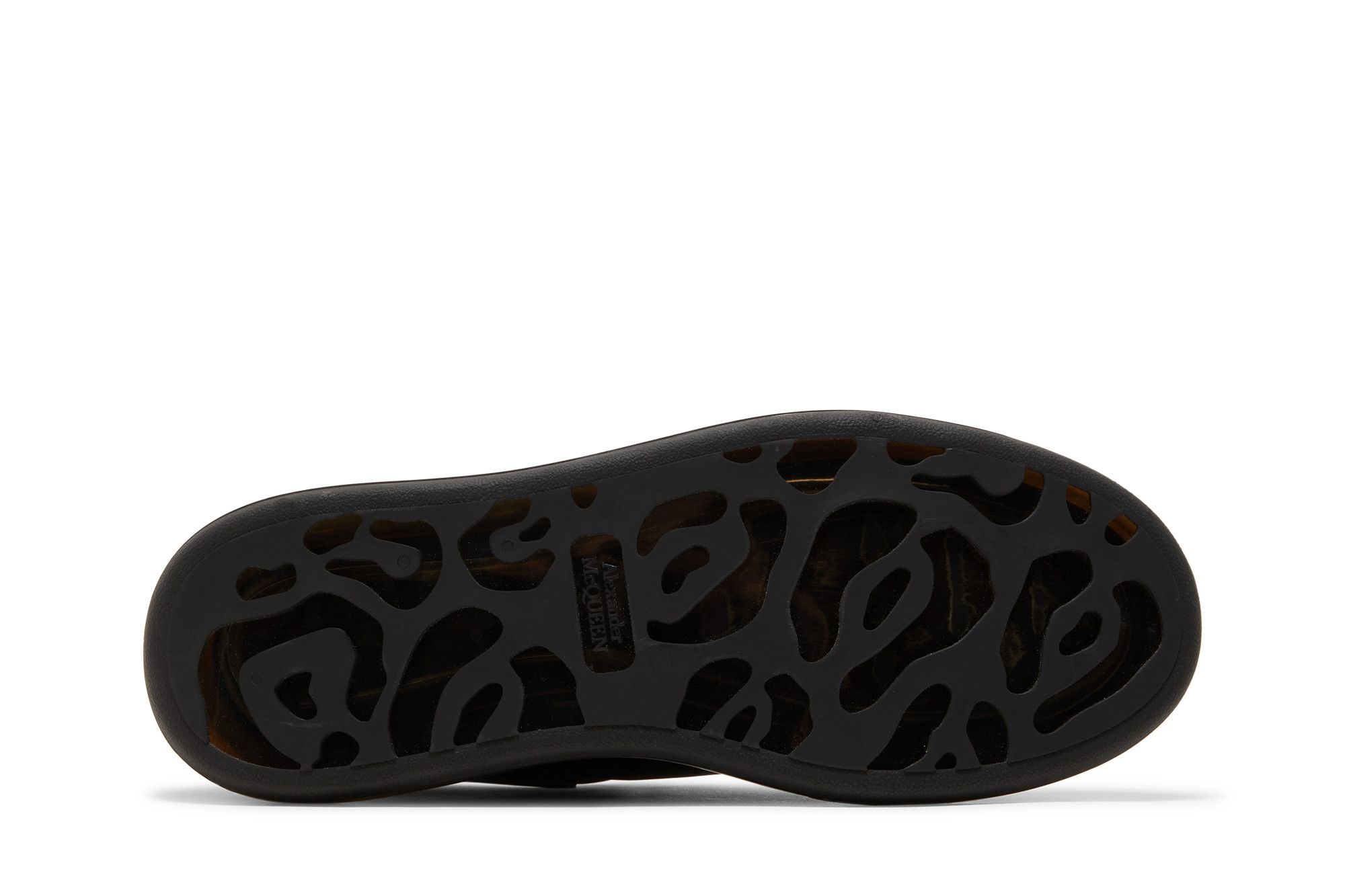 Shop Alexander McQueen Oversized Sneaker 'Clear Sole - Black' 610812-WHYBH-1073