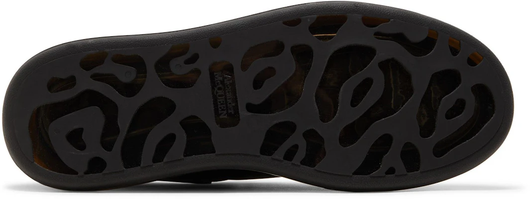 Alexander McQueen Oversized Sneaker 'Clear Sole - Black' 610812-WHYBH-1073 Shop Alexander McQueen Oversized Sneaker 'Clear Sole - Black' 610812-WHYBH-1073