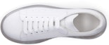 Shop Alexander McQueen Oversized Sneaker 'Clear Sole - Putih' 604232WHX989000