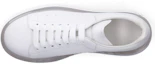 Purchase Alexander McQueen Oversized Sneaker ''Transparante Zool - Wit'' 604232WHX989000