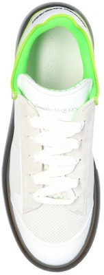 Alexander McQueen Sepatu Oversized 'Sole Transparan - Putih Hijau Neon' 667826-W4QE1-9441 Purchase Alexander McQueen Sepatu Oversized 'Sole Transparan - Putih Hijau Neon' 667826-W4QE1-9441