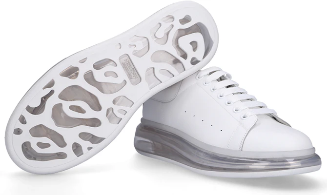 Alexander McQueen Oversized Sneaker ''Transparante Zool - Wit'' 604232WHX989000 Details for Alexander McQueen Oversized Sneaker ''Transparante Zool - Wit'' 604232WHX989000
