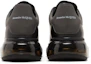 Sizing Alexander McQueen Baskets Oversized ''Semelle Transparente - Noir'' 610812-WHYBH-1073