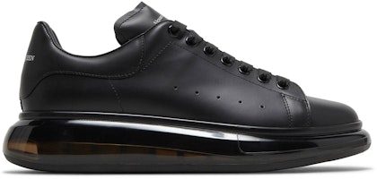 Alexander McQueen Oversized Sneaker 'Clear Sole - Black' 604232-WHX98-1000 Alexander McQueen Oversized Sneaker 'Clear Sole - Black' 604232-WHX98-1000