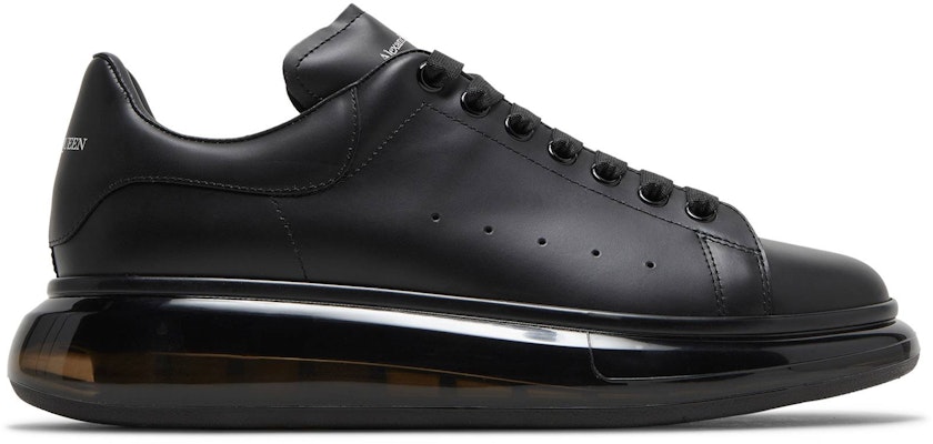 Alexander McQueen Oversized Sneaker 'Clear Sole - Black' 604232-WHX98-1000 Buy Alexander McQueen Oversized Sneaker 'Clear Sole - Black' 604232-WHX98-1000