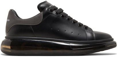 Alexander McQueen Oversized Sneaker 'Clear Sole - Black' 610812-WHYBH-1073 Alexander McQueen Oversized Sneaker 'Clear Sole - Black' 610812-WHYBH-1073