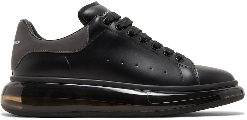 Alexander McQueen Oversized Sneaker 'Clear Sole - Black' 610812-WHYBH-1073 Buy Alexander McQueen Oversized Sneaker 'Clear Sole - Black' 610812-WHYBH-1073