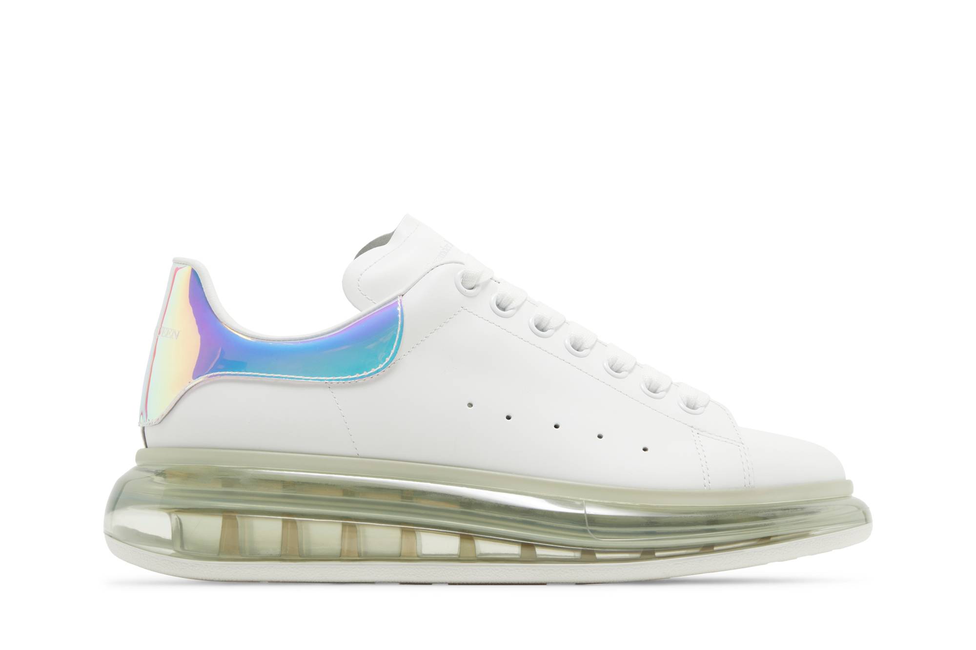 Buy アレキサンダー・マックイーン オーバーサイズスニーカー クリアソール (オーロラ) 610812-WHXM8-9035