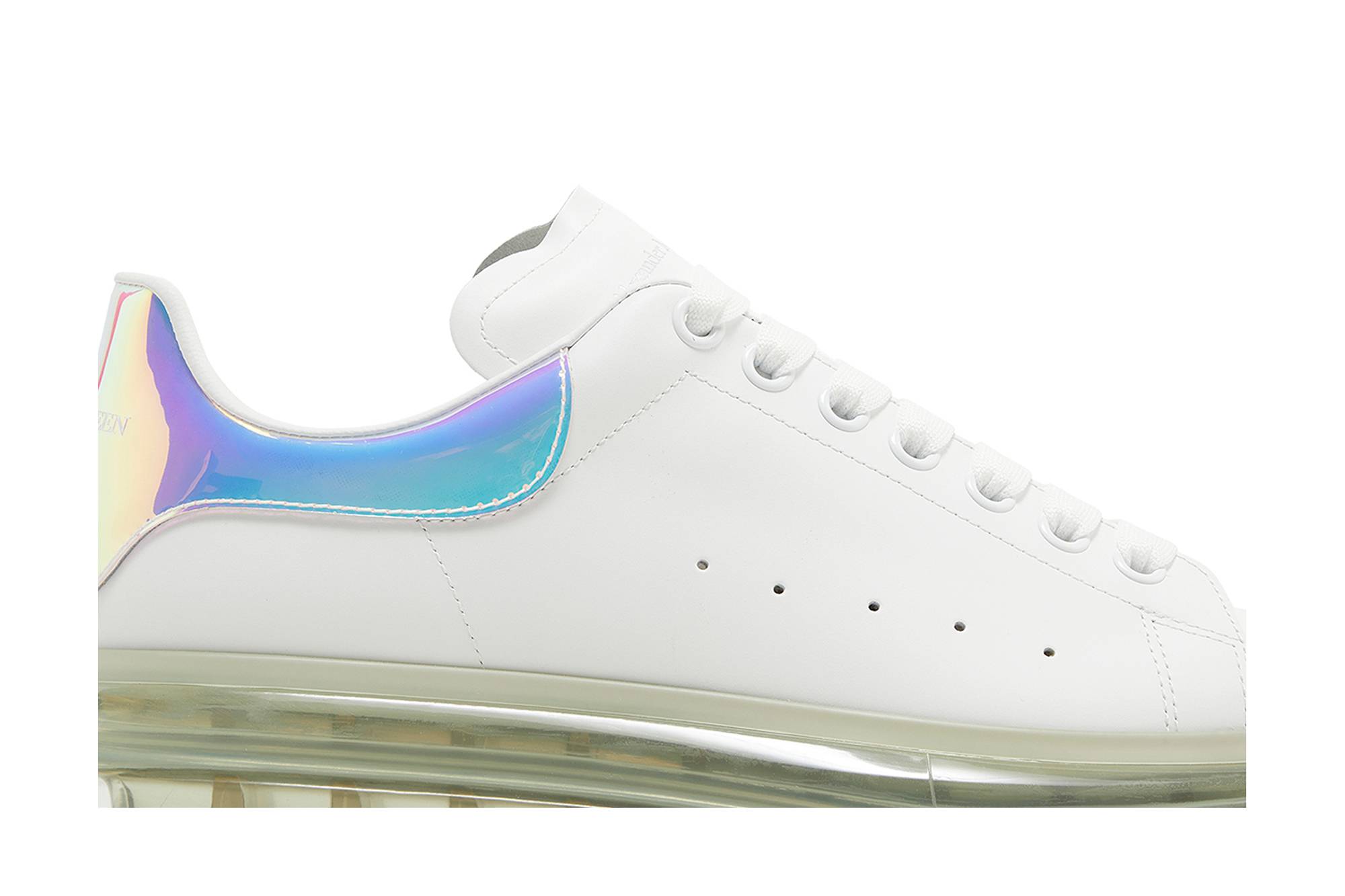 Order アレキサンダー・マックイーン オーバーサイズスニーカー クリアソール (オーロラ) 610812-WHXM8-9035