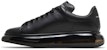 Alexander McQueen Oversized Sneaker 'Clear Sole - Hitam' 604232-WHX98-1000
