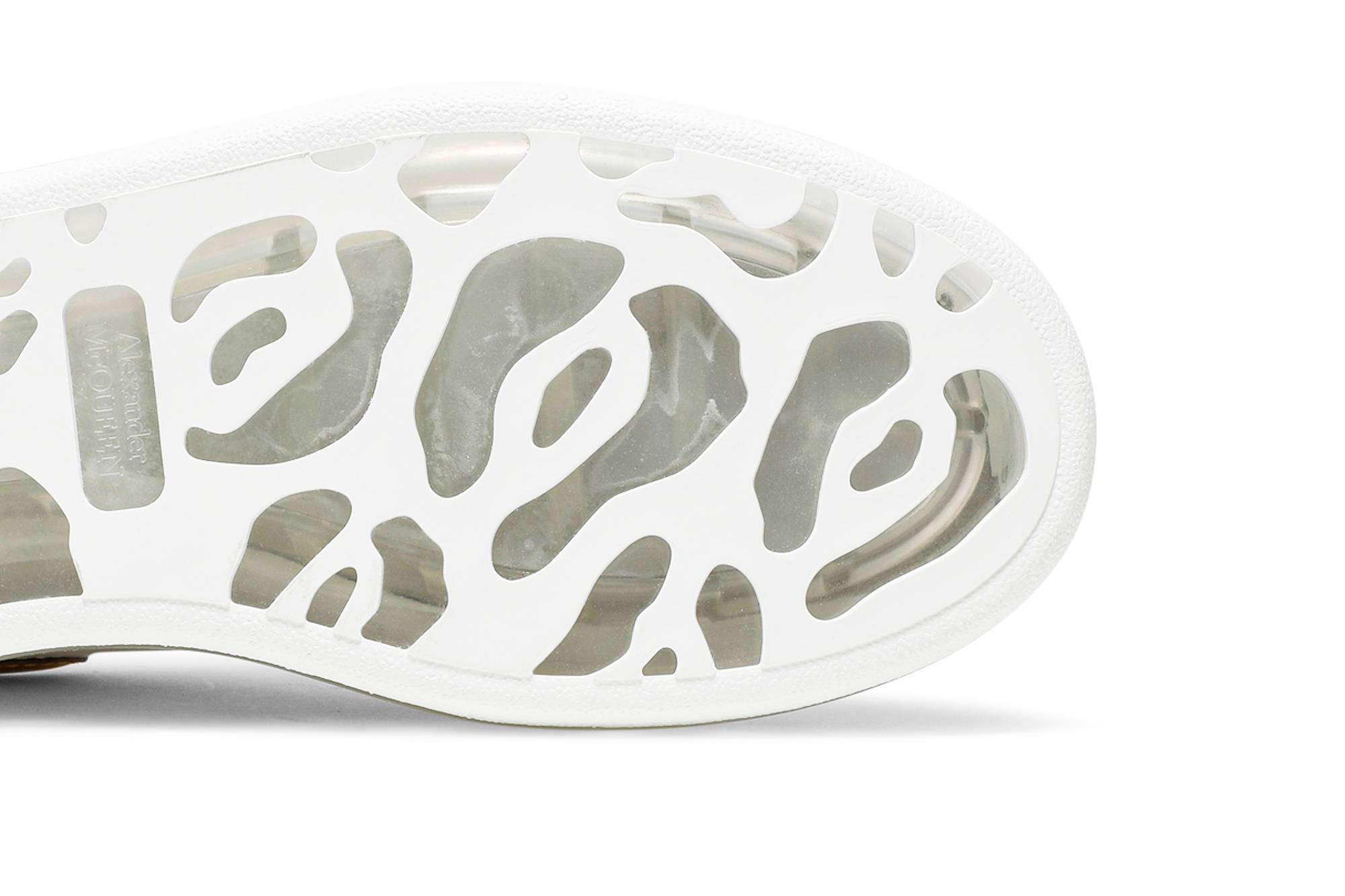 Purchase (W) 알렉산더 맥퀸 오버사이즈 스니커즈 (화이트 골드) 611698-WHX9X-9075