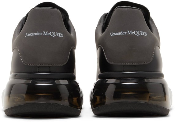 Alexander McQueen Sepatu Oversized 'Clear Sole - Hitam' 610812-WHYBH-1073 Details for Alexander McQueen Sepatu Oversized 'Clear Sole - Hitam' 610812-WHYBH-1073