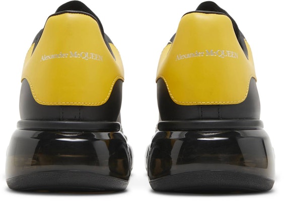 Alexander McQueen Oversized Sneaker 'Clear Sole - Hitam Kuning Pop' 604232-WHX98-1087 Details for Alexander McQueen Oversized Sneaker 'Clear Sole - Hitam Kuning Pop' 604232-WHX98-1087