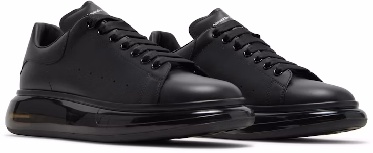 亚历山大·麦昆 透明鞋底黑色厚底运动鞋 604232-WHX98-1000 Cheap 亚历山大·麦昆 透明鞋底黑色厚底运动鞋 604232-WHX98-1000
