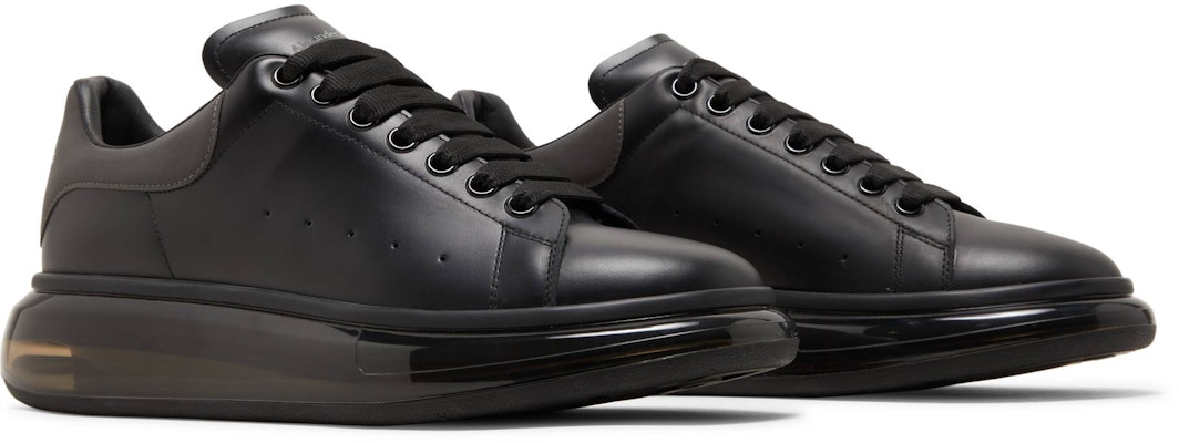 Alexander McQueen Sepatu Oversized 'Clear Sole - Hitam' 610812-WHYBH-1073 Cheap Alexander McQueen Sepatu Oversized 'Clear Sole - Hitam' 610812-WHYBH-1073