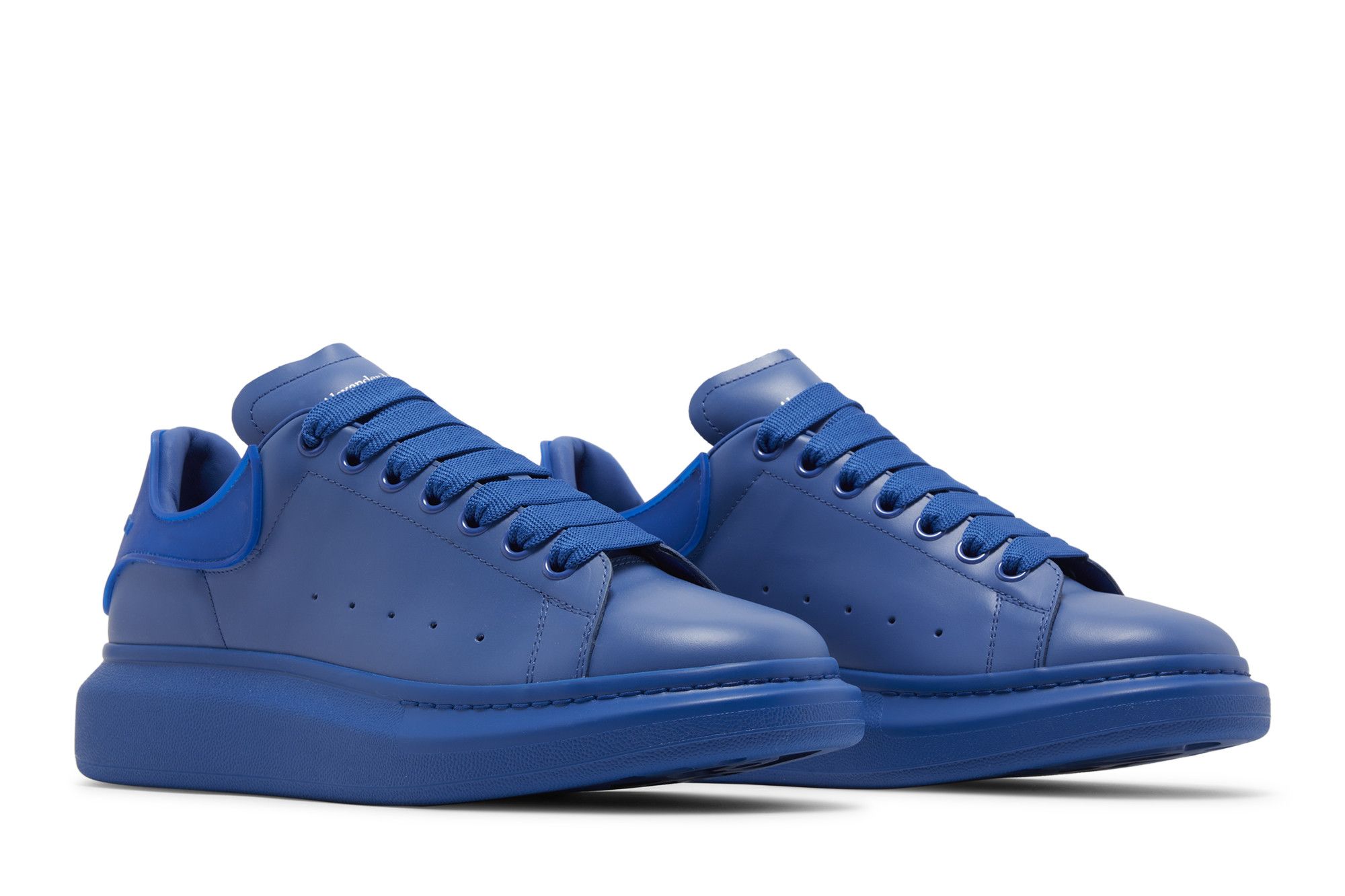 Cheap Alexander McQueen Kasut Oversaiz 'Cobalt' 727394-WICGT-4584