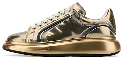 Alexander McQueen Oversized Sneaker 'Curve Tech - Gold' 750340-WIDE2-7721 Alexander McQueen Oversized Sneaker 'Curve Tech - Gold' 750340-WIDE2-7721
