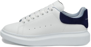 Alexander McQueen Oversized Sneaker 'Double Heel Tab - Navy Light Blue' 705060WIE9A8727 Alexander McQueen Oversized Sneaker 'Double Heel Tab - Navy Light Blue' 705060WIE9A8727