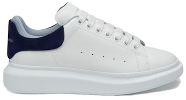 Alexander McQueen Oversized Sneaker 'Double Heel Tab - Navy Light Blue' 705060WIE9A8727 Alexander McQueen Oversized Sneaker 'Double Heel Tab - Navy Light Blue' 705060WIE9A8727