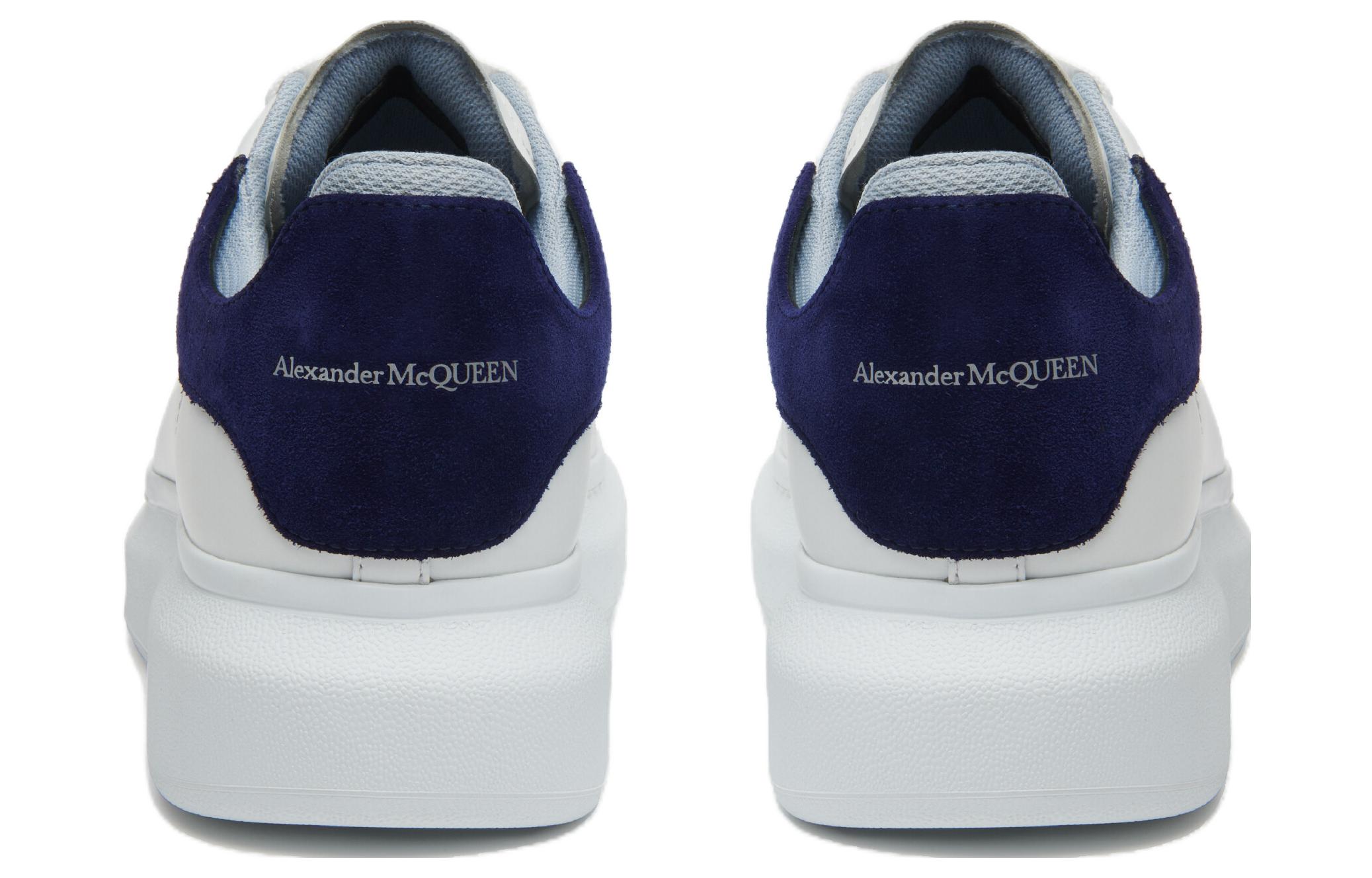 Shop Alexander McQueen Oversized Sneaker 'Double Heel Tab - Navy Light Blue' 705060WIE9A8727