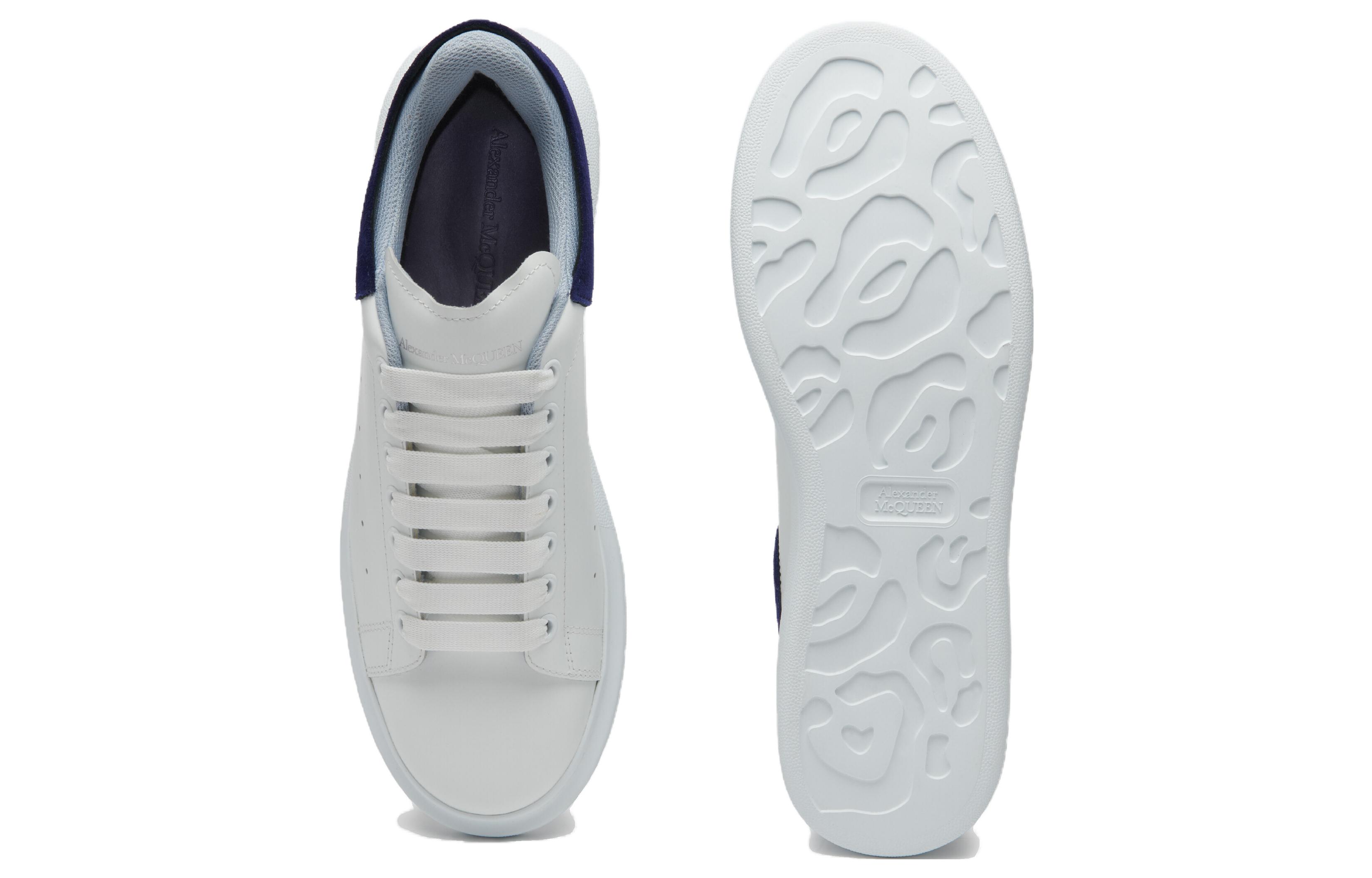 Purchase Alexander McQueen Oversized Sneaker 'Double Heel Tab - Navy Light Blue' 705060WIE9A8727