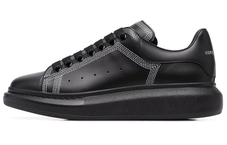 Buy Alexander McQueen Oversized Sneaker 'Sulaman - Hitam Perak' 662639WIA4V1081