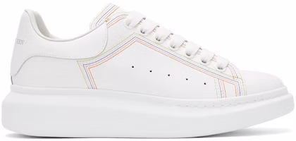 Alexander McQueen Oversized Sneaker 'Embroidered - White Multi-Color' 662639WIA4R9035 Alexander McQueen Oversized Sneaker 'Embroidered - White Multi-Color' 662639WIA4R9035