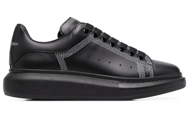 Order Alexander McQueen Oversized Sneaker 'Sulaman - Hitam Perak' 662639WIA4V1081
