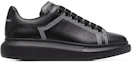 Order Alexander McQueen Oversized Sneaker 'Embroidered - Black Silver' 662639-WIA4V-1081