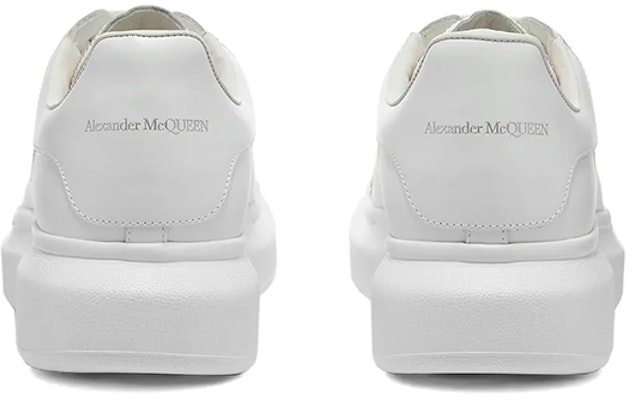 알렉산더 맥퀸 오버사이즈 스니커즈 '화이트 멀티 자수' 662639WIA4R9035 Shop 알렉산더 맥퀸 오버사이즈 스니커즈 '화이트 멀티 자수' 662639WIA4R9035
