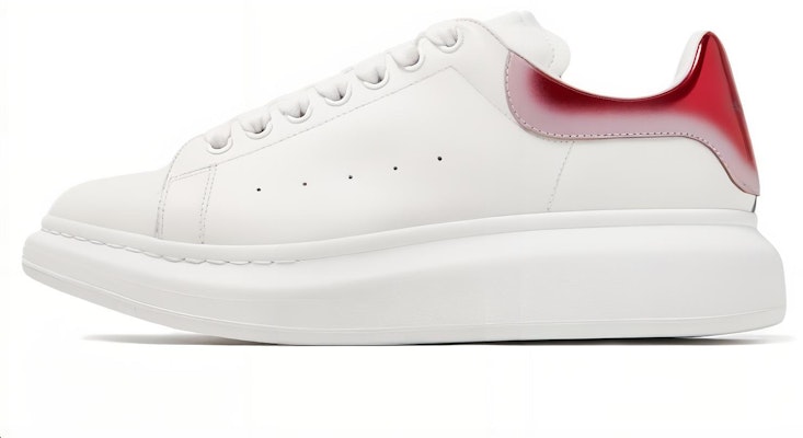 アレキサンダー・マックイーン オーバーサイズスニーカー (白/赤) 777367-WIE9G-8733 Buy アレキサンダー・マックイーン オーバーサイズスニーカー (白/赤) 777367-WIE9G-8733