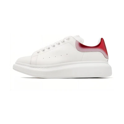 Alexander McQueen Oversized Sneaker 'Faded Heel - White Red'