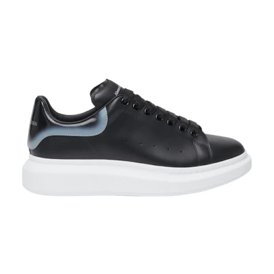 Alexander McQueen Oversized Sneaker 'Faded Heel - Black Silver'