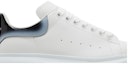 Order Alexander McQueen Oversized Sneaker 'Faded Heel - Putih Hitam Perak' 777367WIE9G9089