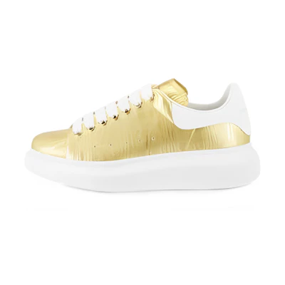 Alexander McQueen Oversized Sneaker 'Gold Lacquered Moiré'