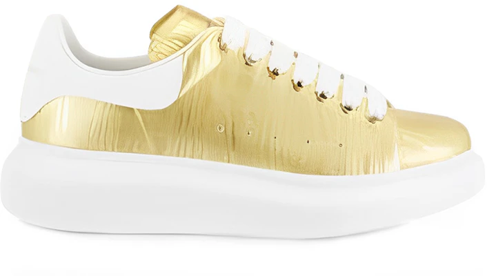 Alexander McQueen Oversized Sneaker 'Emas Lacquered Moiré' 676703W4RM18062 Order Alexander McQueen Oversized Sneaker 'Emas Lacquered Moiré' 676703W4RM18062