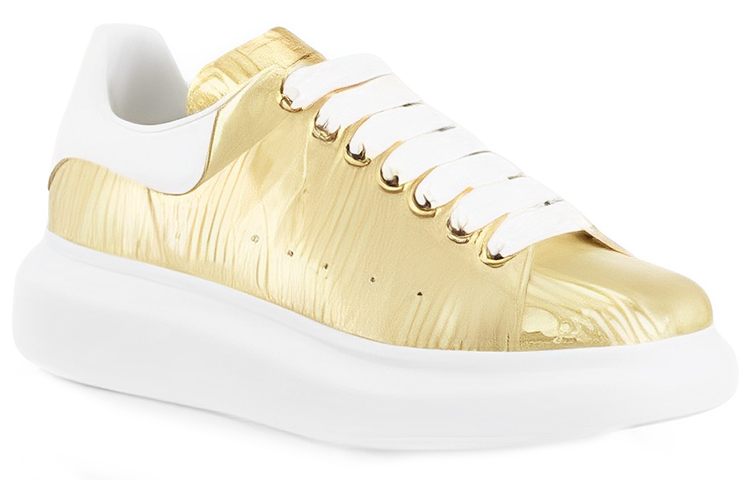 Lookbook Alexander McQueen Oversized Sneaker 'Emas Lacquered Moiré' 676703W4RM18062