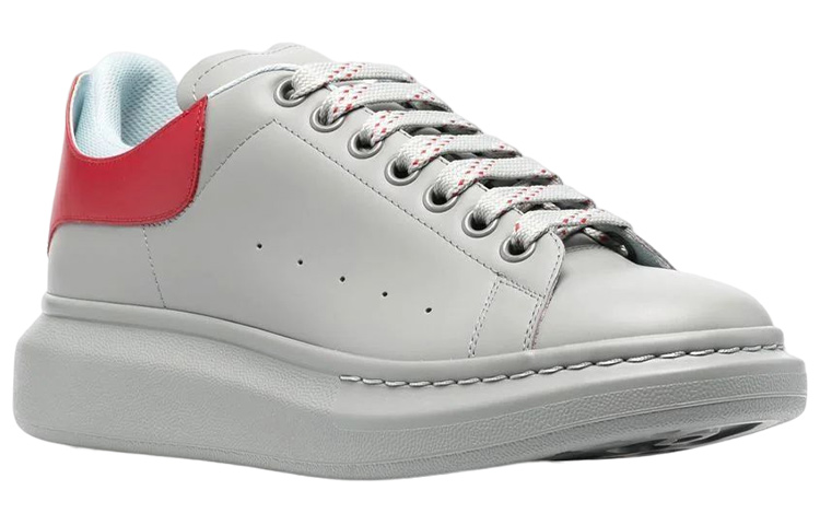 Alexander McQueen Oversized Sneaker 'Grey Red' 圖 2