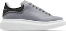 Buy Alexander McQueen Oversized Sneaker 'Gun Grey' dalam Warna Kelabu Gelap 727394-WHXMT-1643
