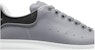 Alexander McQueen Oversized Sneaker 'Gun Grey' dalam Warna Kelabu Gelap 727394-WHXMT-1643