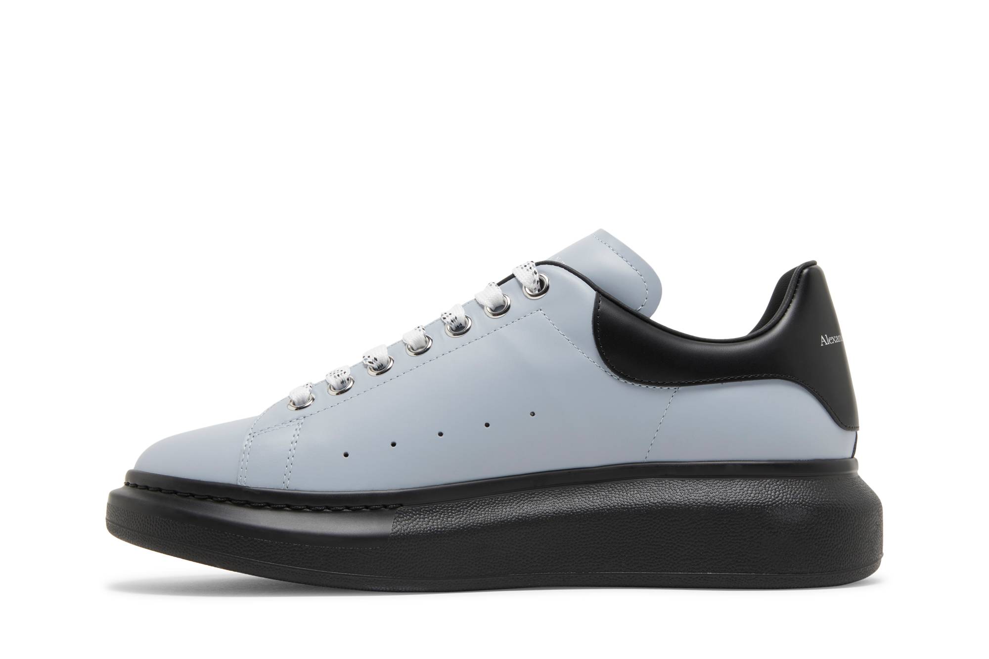 Alexander McQueen Oversized Sneaker 'Light Blue Black' 圖 3