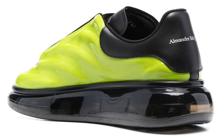 Lookbook アレキサンダー・マックイーン オーバーサイズスニーカー (ライム) 682398-W4RY1-3513