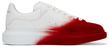 Alexander McQueen Oversized Sneaker 'Lust Red Velvet Spray' Wanita Pria 575415-WHWM1-9092 Order Alexander McQueen Oversized Sneaker 'Lust Red Velvet Spray' Wanita Pria 575415-WHWM1-9092