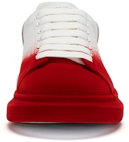 Alexander McQueen Oversized Sneaker 'Lust Red Velvet Spray' Wanita Pria 575415-WHWM1-9092 Purchase Alexander McQueen Oversized Sneaker 'Lust Red Velvet Spray' Wanita Pria 575415-WHWM1-9092