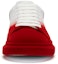 Purchase Alexander McQueen Oversized Sneaker 'Lust Red Velvet Spray' Wanita Pria 575415-WHWM1-9092