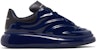 Alexander McQueen Oversized Sneaker 'Lux Gloss - Navy' Lelaki 727405W4RY14203
